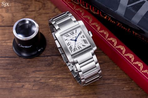 cartier tank fran|cartier tank francaise men's large.